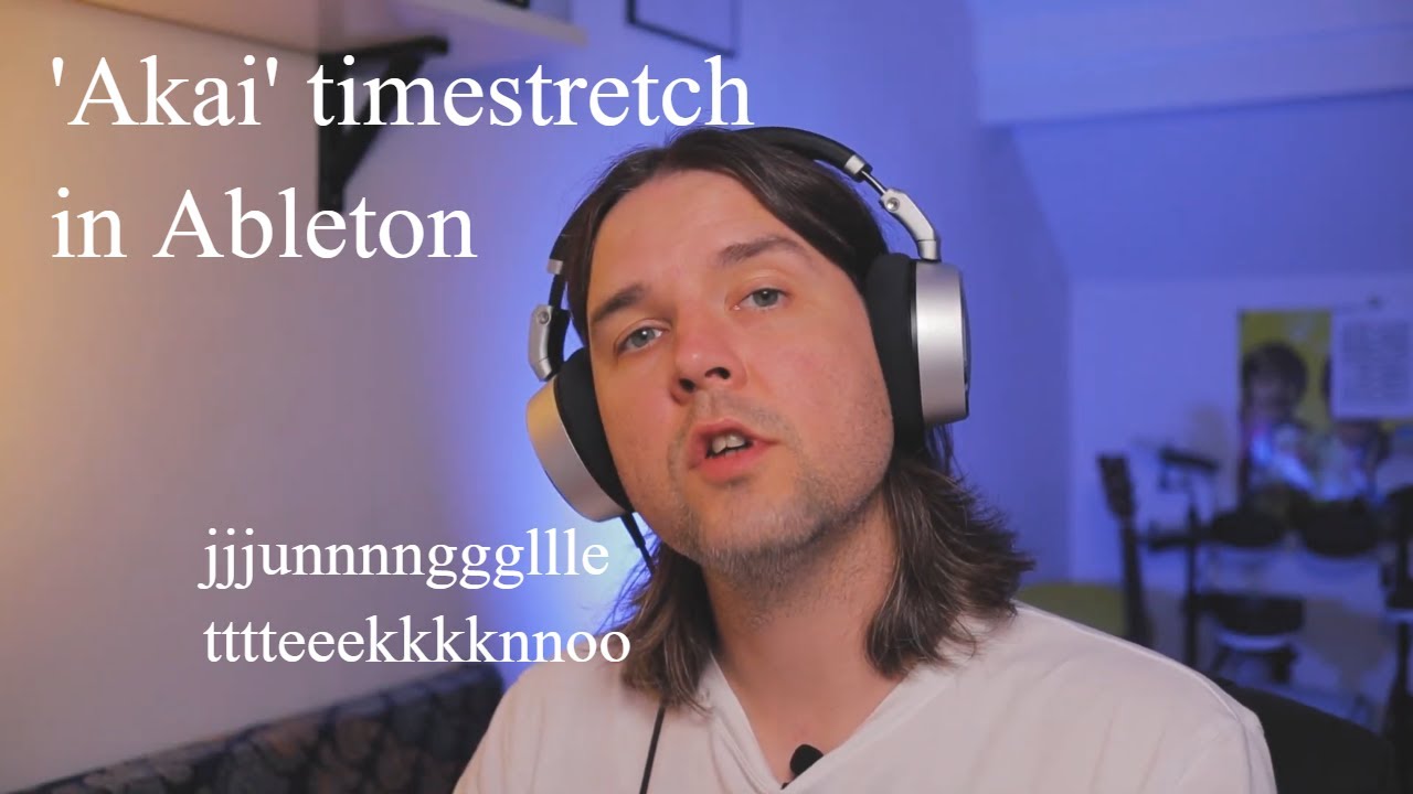 How to get that old school Akai timestretch sound in Ableton Live | jungle and drum & bass breaks