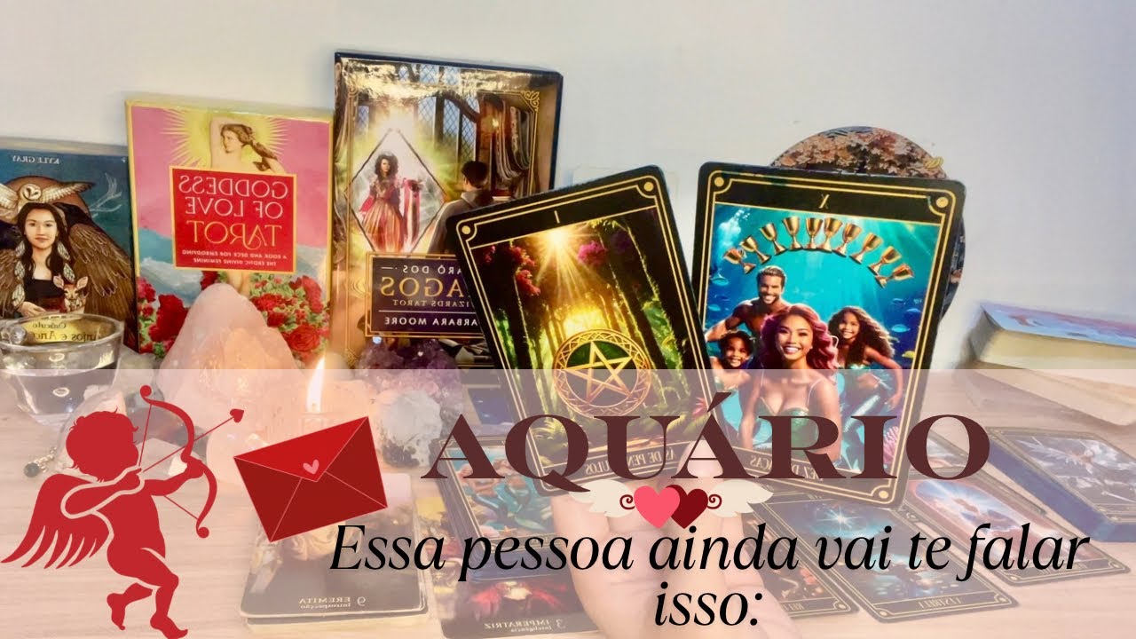 Aquário ♒️ “Sinto que somos almas gêmeas! Estou com saudades de você” 