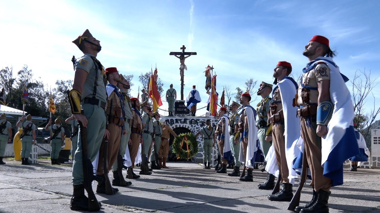 Así ha sonado el 'Novio de la Muerte' por la Patrona del Arma de Infantería