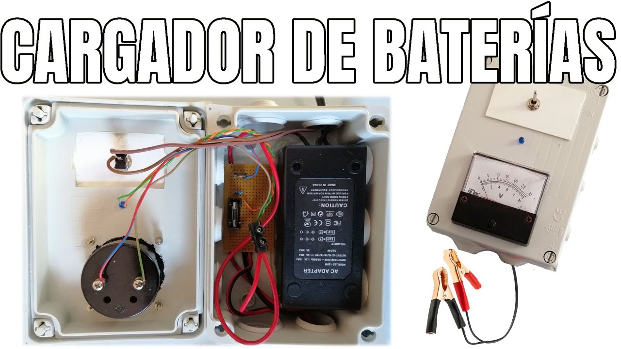 CARGADOR DE BATERÍAS CON FUENTE CONMUTADA