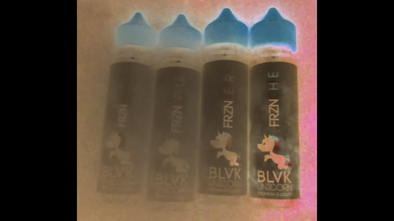 BlVk Unicorn - FRZN Line - Eliquid Review