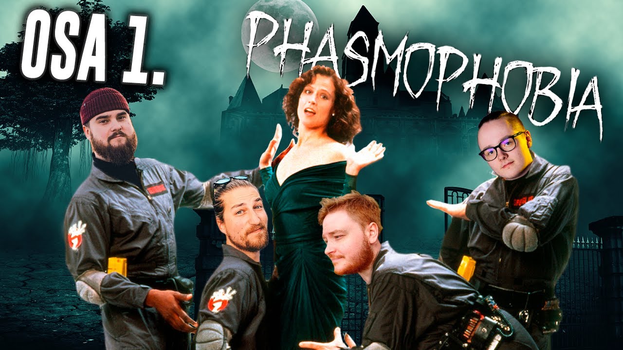 Meidän haamujengi sai uusia jäseniä... - Phasmophobia ft. Tepatus, Vinkare, Matteplays