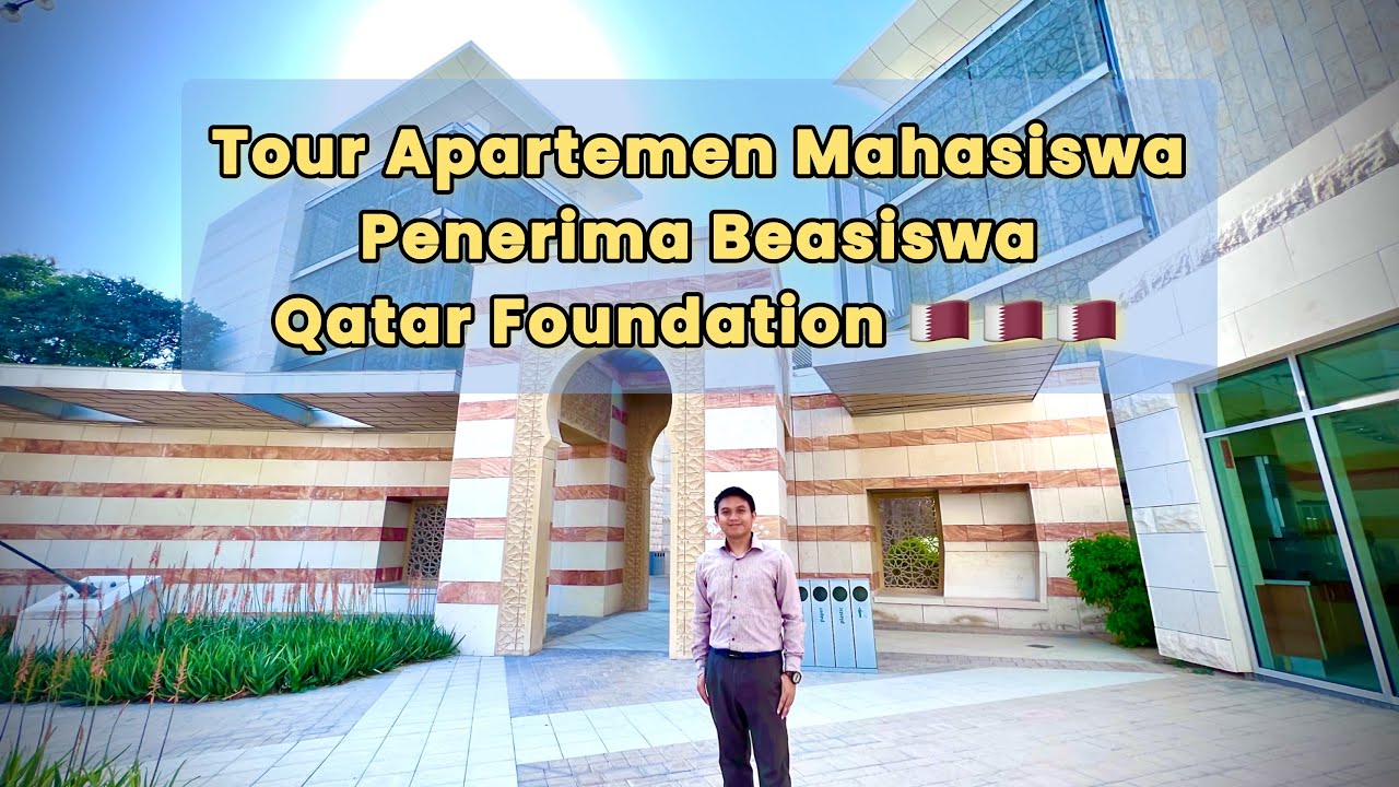 TOUR APARTEMEN MAHASISWA PENERIMA BEASISWA QATAR FOUNDATION #studenthousing #qatarfoundation #hbku