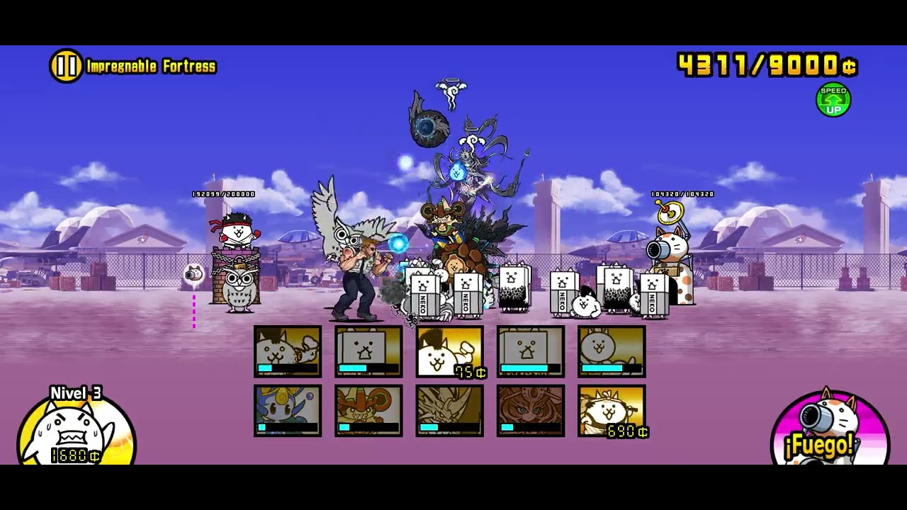 Jugando the Battle Cats