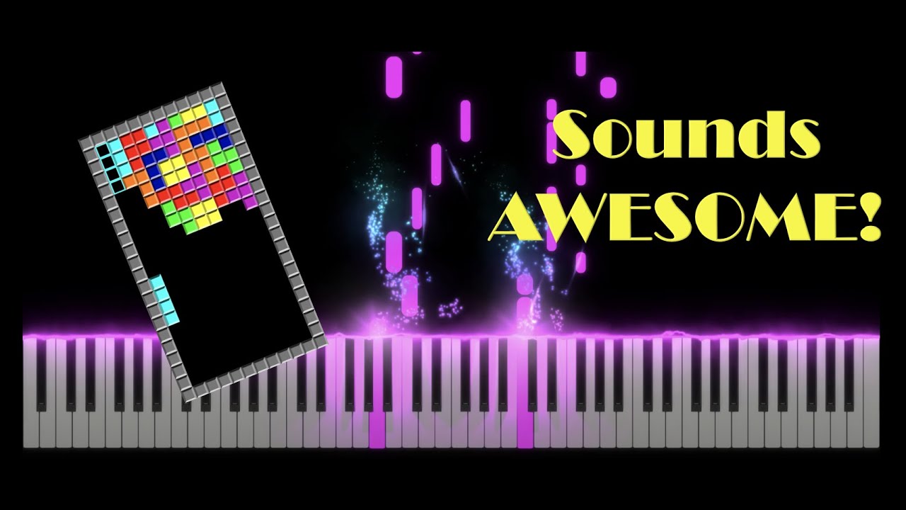 Inverted Version of Tetris (Octave Up)