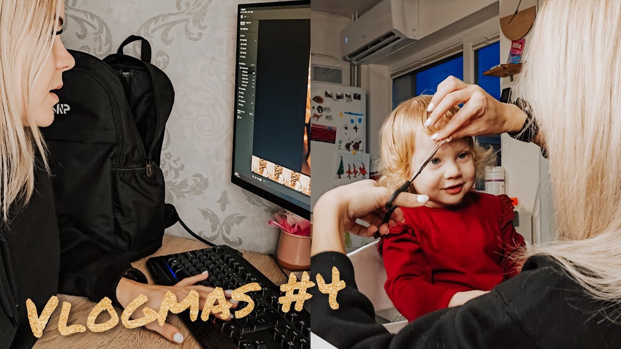 Räägin enda vaimsest tervisest ja lõikasin Netul tuka liiga lühikeseks 🙈 | Vlogmas #4 ✨