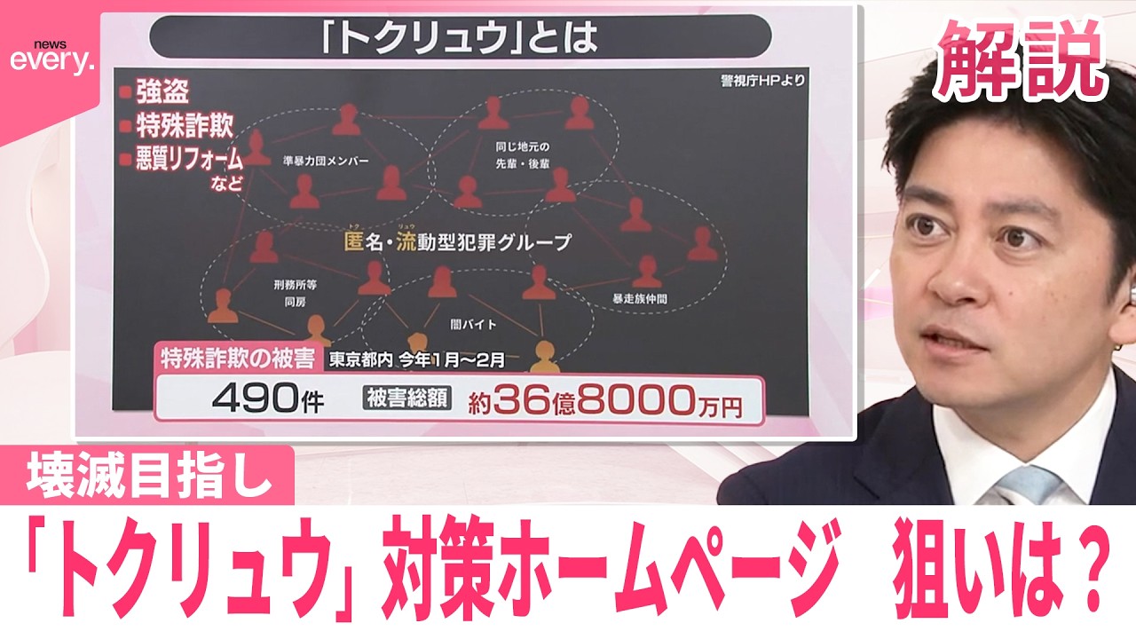 【#みんなのギモン】｢トクリュウ｣壊滅目指し警視庁が対策ホームページ  狙いは？