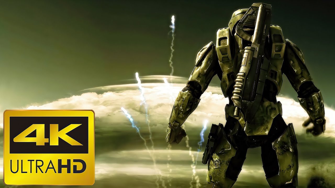 Halo 3 - Трейлер &laquo;Звёздная ночь&raquo; 3 (масштабирование до 4K + 60 кадров в секунду)