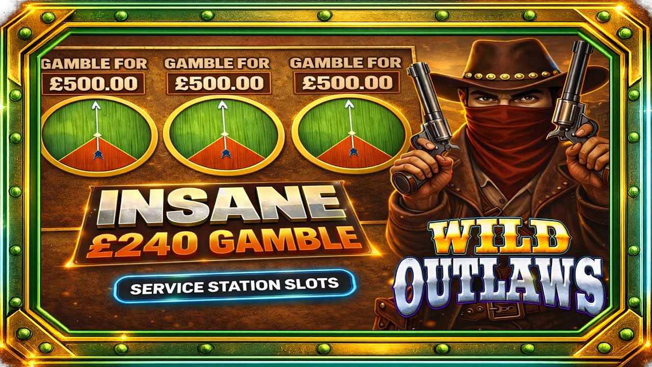 Британские игровые автоматы: Wild Outlaws Slot &mdash; 10 вращений до джекпота??
