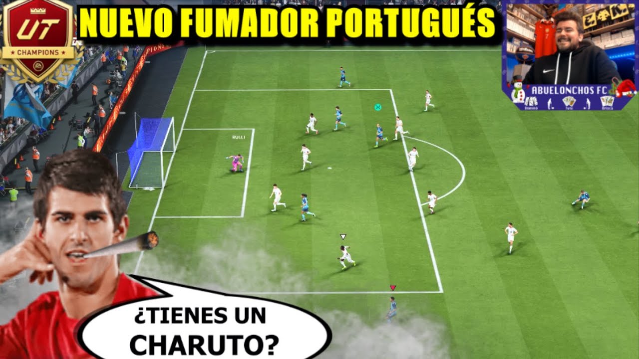 NELSON OLIVEIRA, llega un nuevo FUMADOR PORTUGU&Eacute;S 🚬⚽ Abuelonchos FC 26