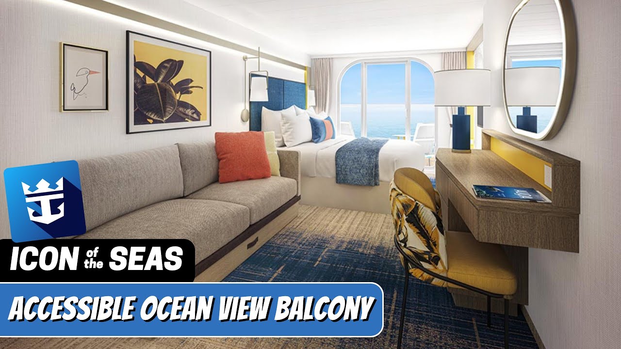 Icon of the Seas | Экскурсия по балкону с видом на океан для людей с ограниченными возможностями ...