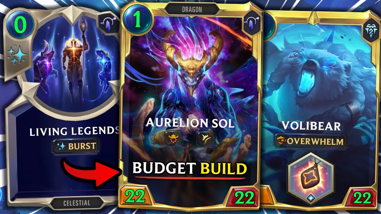The BEST Aurelion Sol Build WITHOUT Epic Relics? - Legends of Runeterra