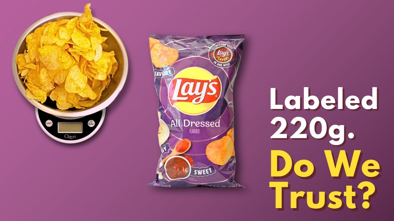 Lay's All Dressed Chips: Dramatic Weight Reveal