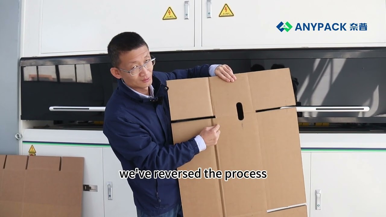 ANYPACK AB2500HD Heavy Duty Corrugated Box Maker| Box Production Capability | Packaging Innovative
