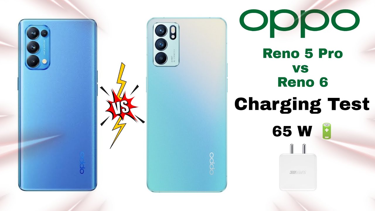 OPPO RENO 5 PRO vs OPPO RENO 6/ CHARGING TEST!!! #oppo #opporeno
