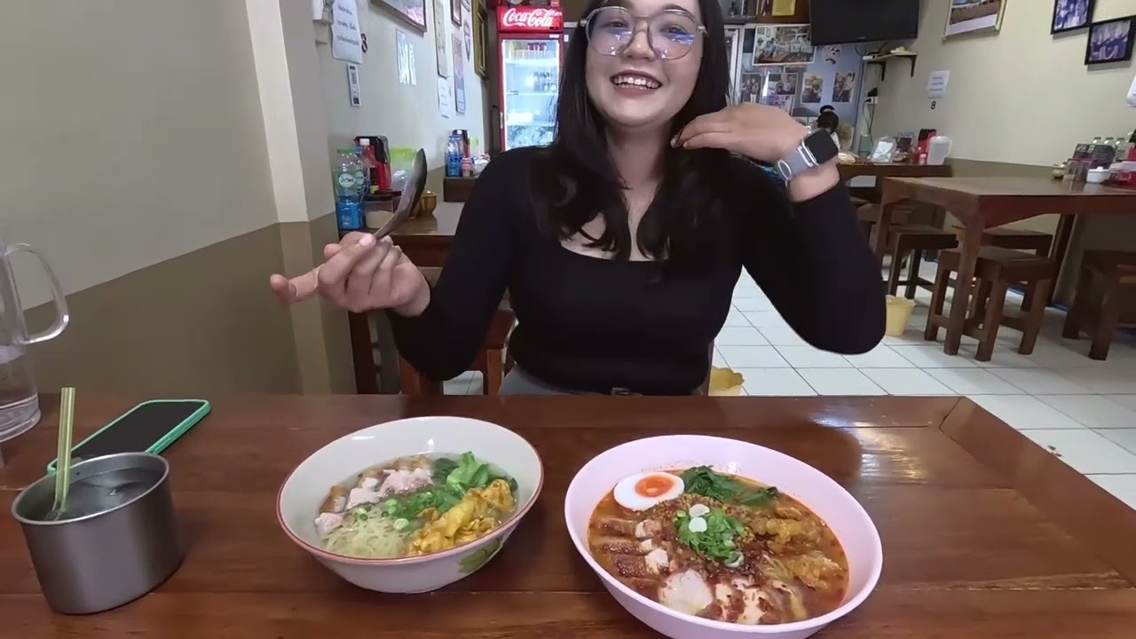 บะหมี่เซราะกราวแต่ชื่อ....แต่อร่อยมาก #บุรีรัมย์ #ของกิน