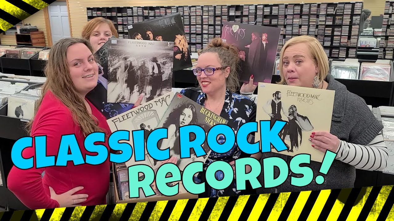 Classic Rock Vinyl Records - Band Facts, Fun & More...
