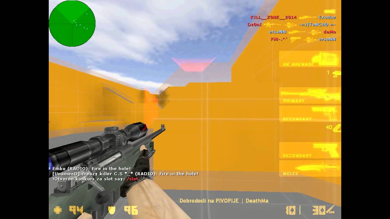 Frag movie of PIVOPIJE| DeathMatch [ORANGE]