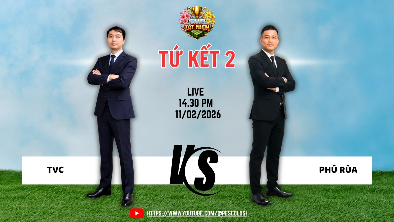 TỨ KẾT 2 PES6 TẤT NIÊN CUP: TVC vs PHÚ RÙA