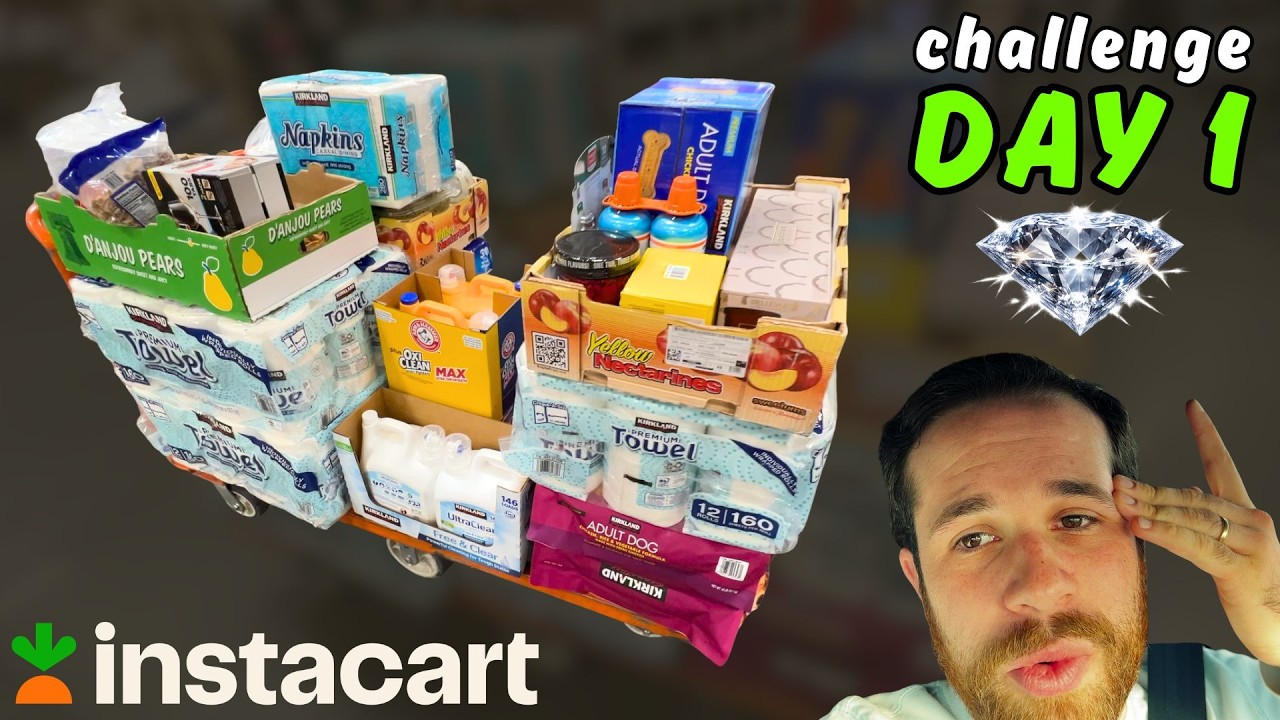 Возвращаясь к участию в челлендже Diamond Cart | День 1