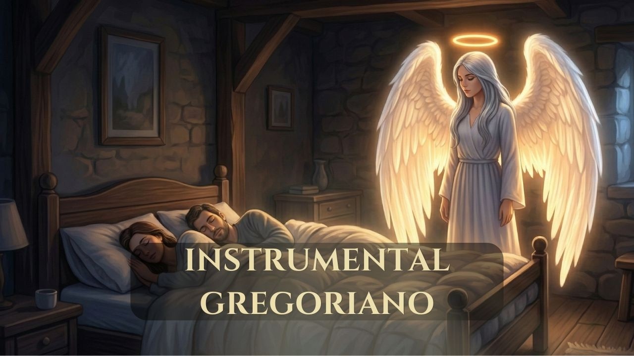 Instrumental Gregoriano Para Dormir Profundamente | Paz e Descanso em Deus (4H)