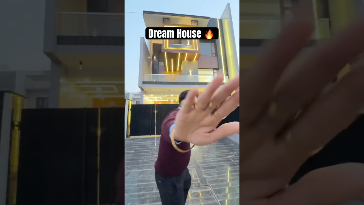 Dream House | Beautiful Elevation Design House |Home Tour #harrydutt #housedesign  #hometour #shorts