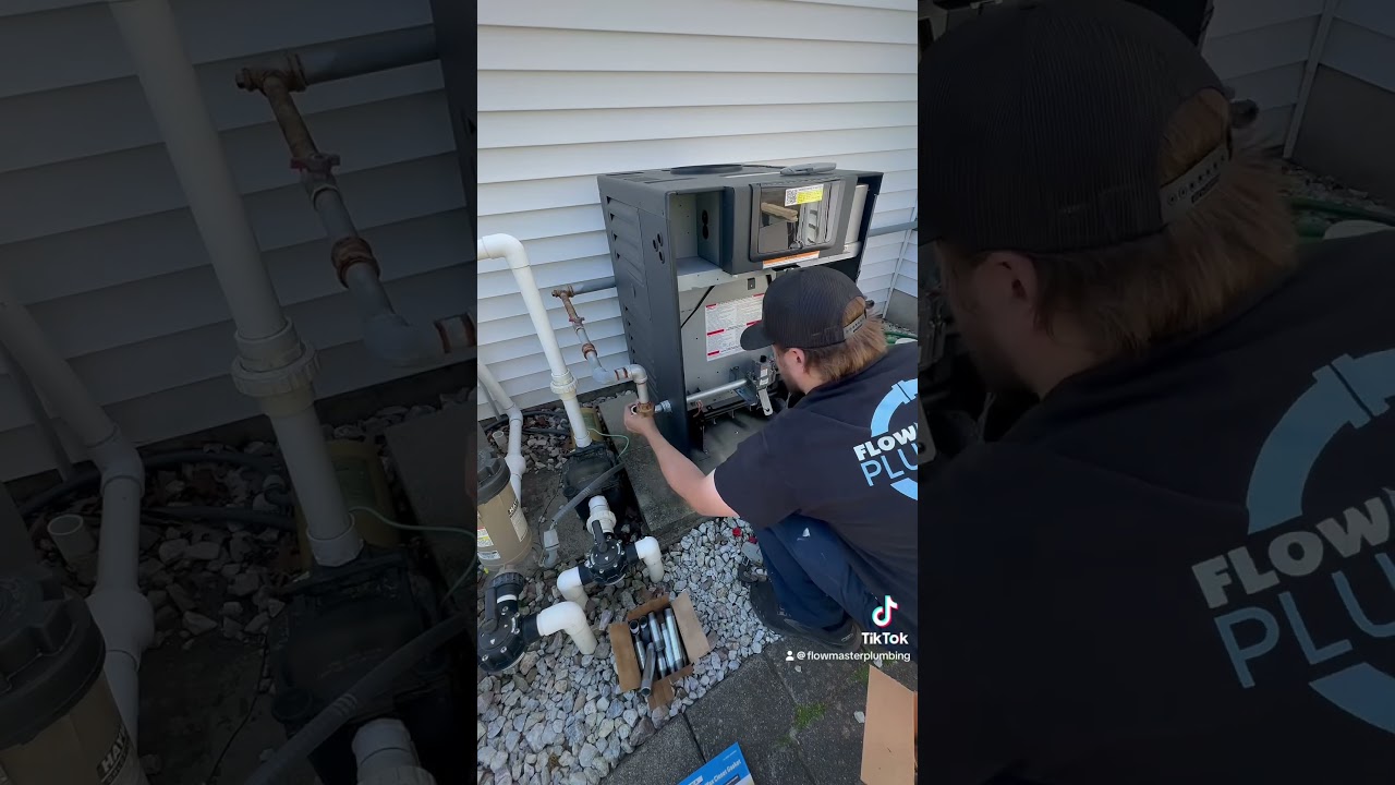 Gas Piping to a Pool Heater