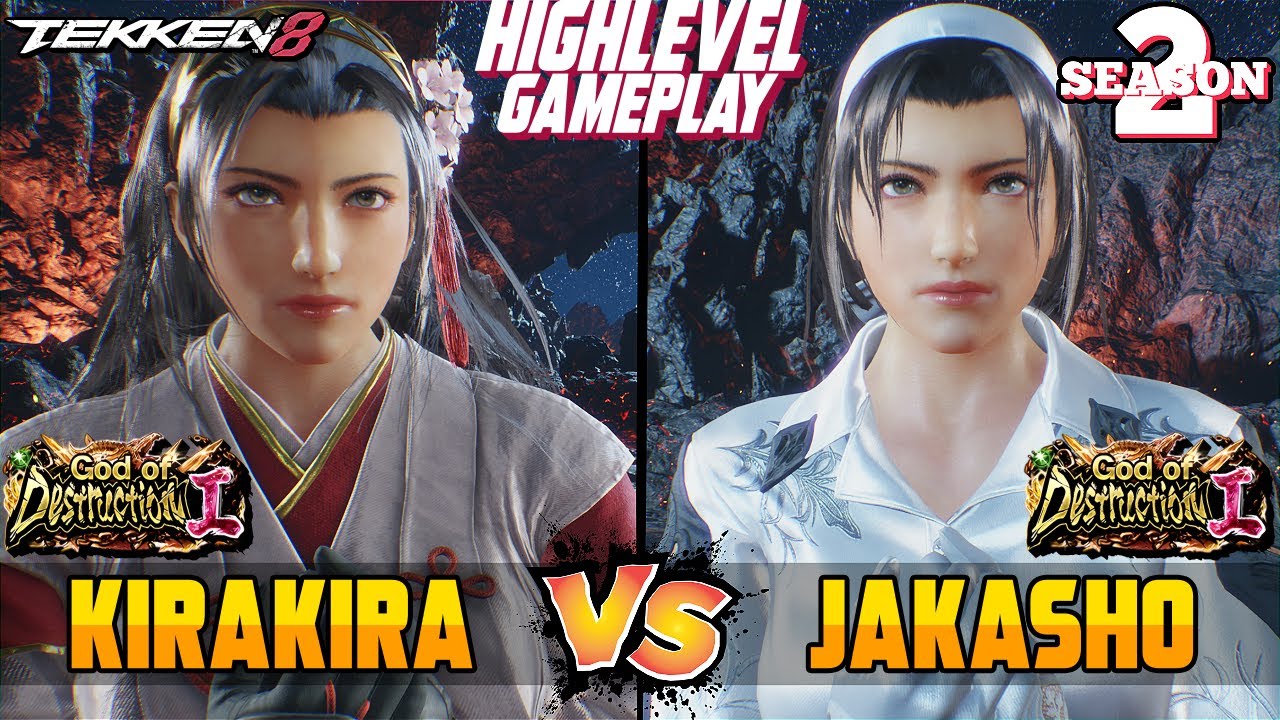T8 &ndash; KIRAKIRA (Jun Kazama) vs JAKASHO (Jun Kazama) &ndash; Tekken 8 High Level Gameplay