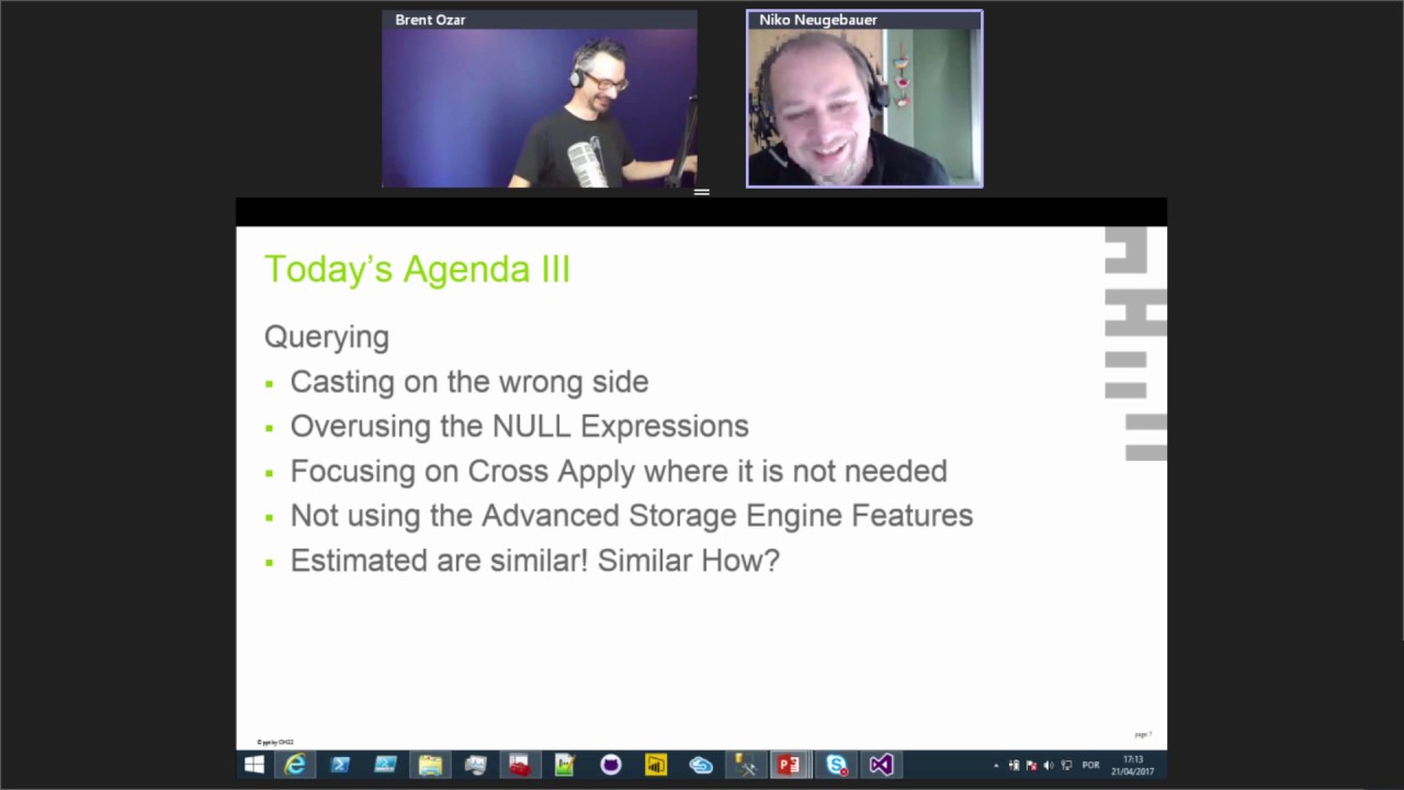 Worst Practices & Less Known Limitations for Columnstore Indexes by Niko Neugebauer