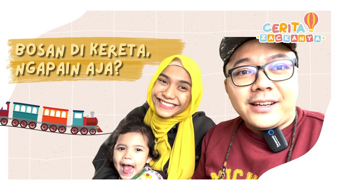 Naik Kereta Api Jarak Jauh Fajar Utama Solo | Cerita Hari Ini, Eps. 2 | Cerita ZacKanya