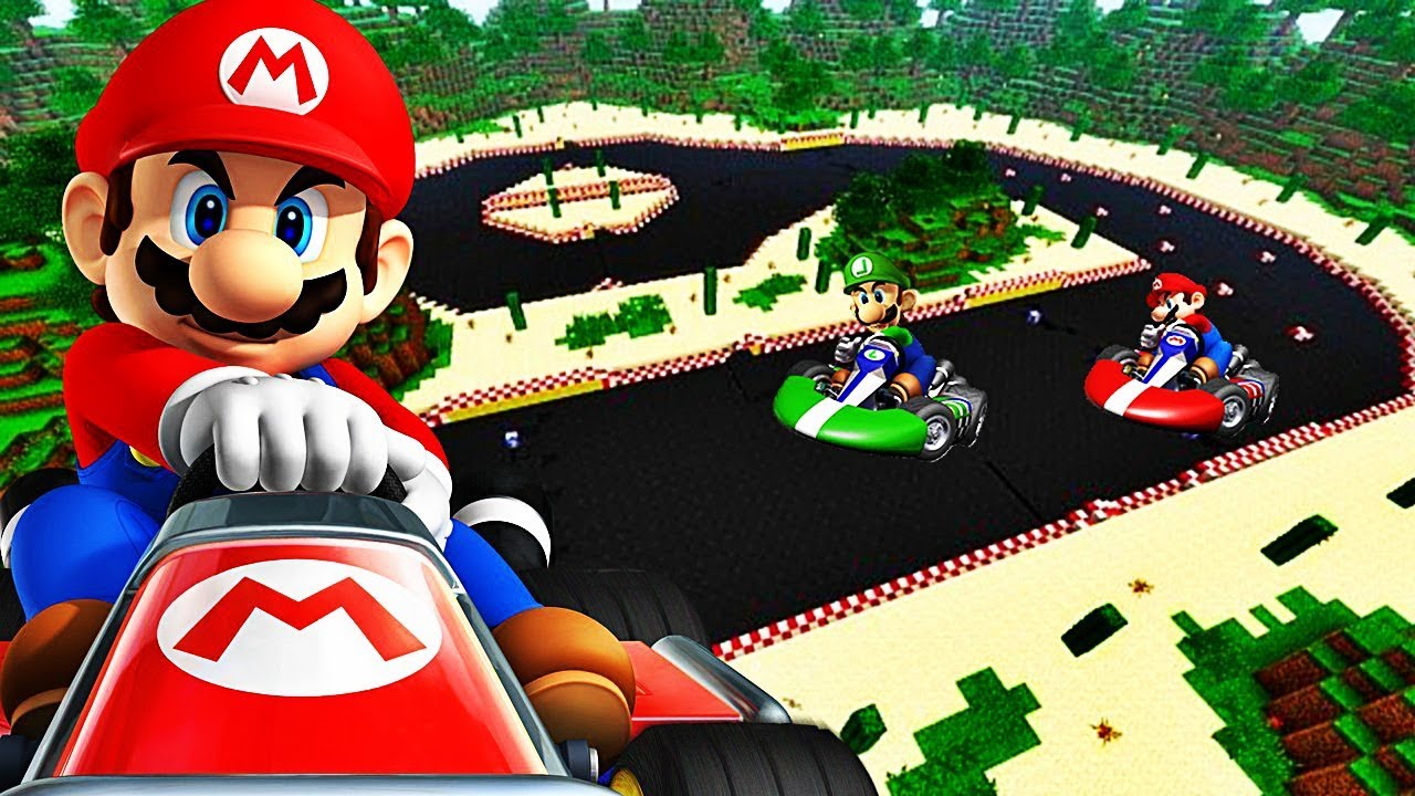 MARIO KART DANS MINECRAFT !