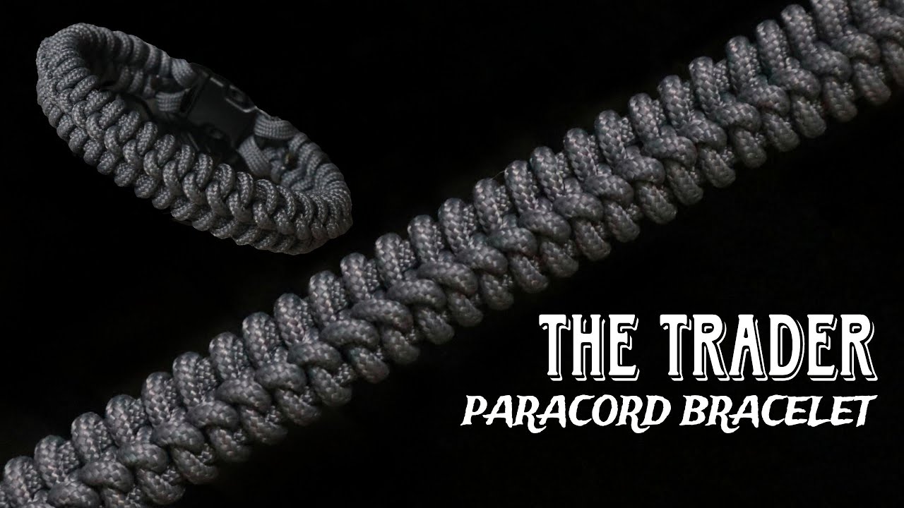 HOW TO MAKE THE TRADER PARACORD BRACELET, PARACORD TUTORIAL, DIY.