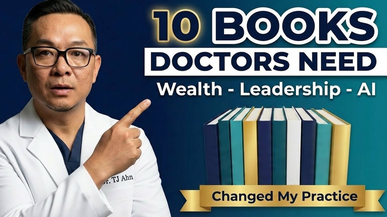 10 Books Every Doctor Should Read in 2026 (Wealth, Practice & AI)