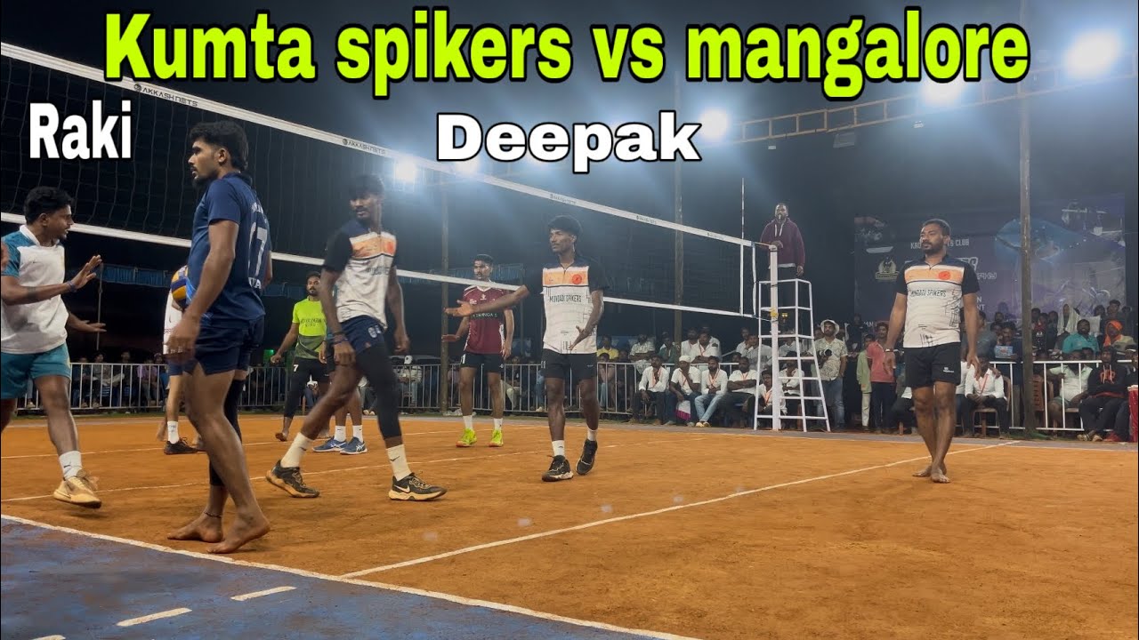 Kumta spikers vs mangalore deepak vs raki 