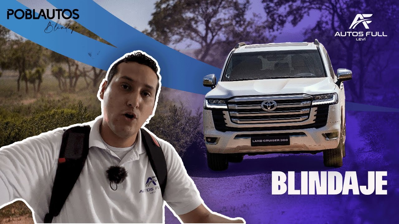 Así es el Proceso de Blindaje de un Toyota Land Cruiser 300 VX 2022