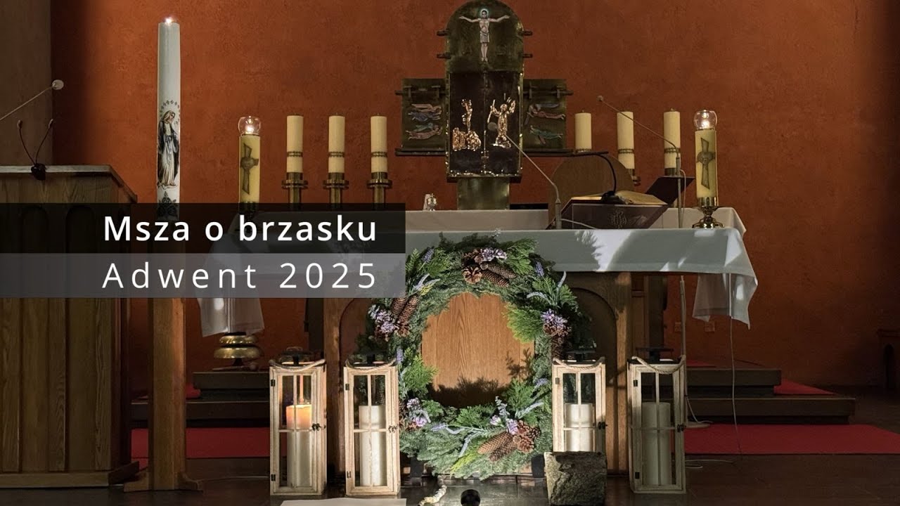 13 grudnia 2025 r. - Msza o brzasku 8.00