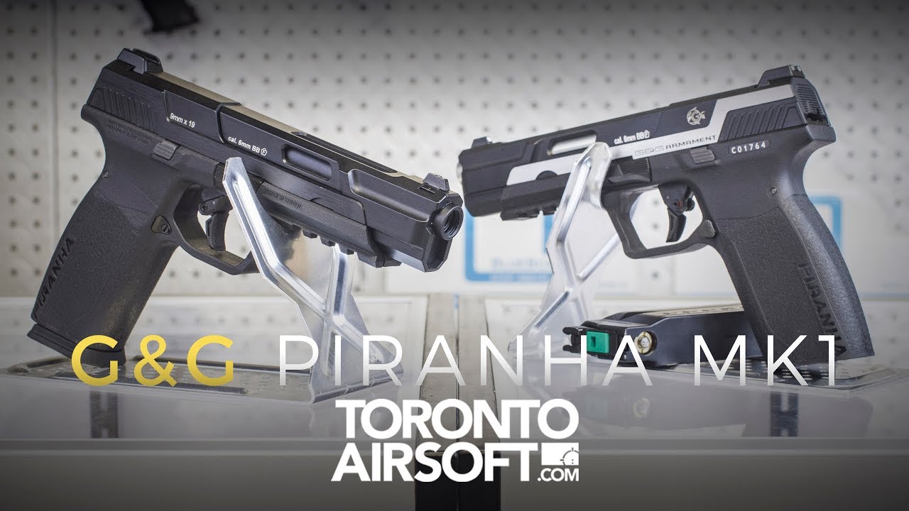 IN-DEPTH SNEAK PREVIEW: G&G PIRANHA MK1 - TorontoAirsoft.com