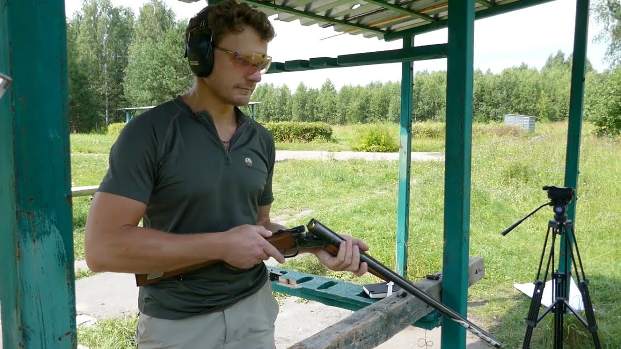 Стрельба дробью из ИЖ-58