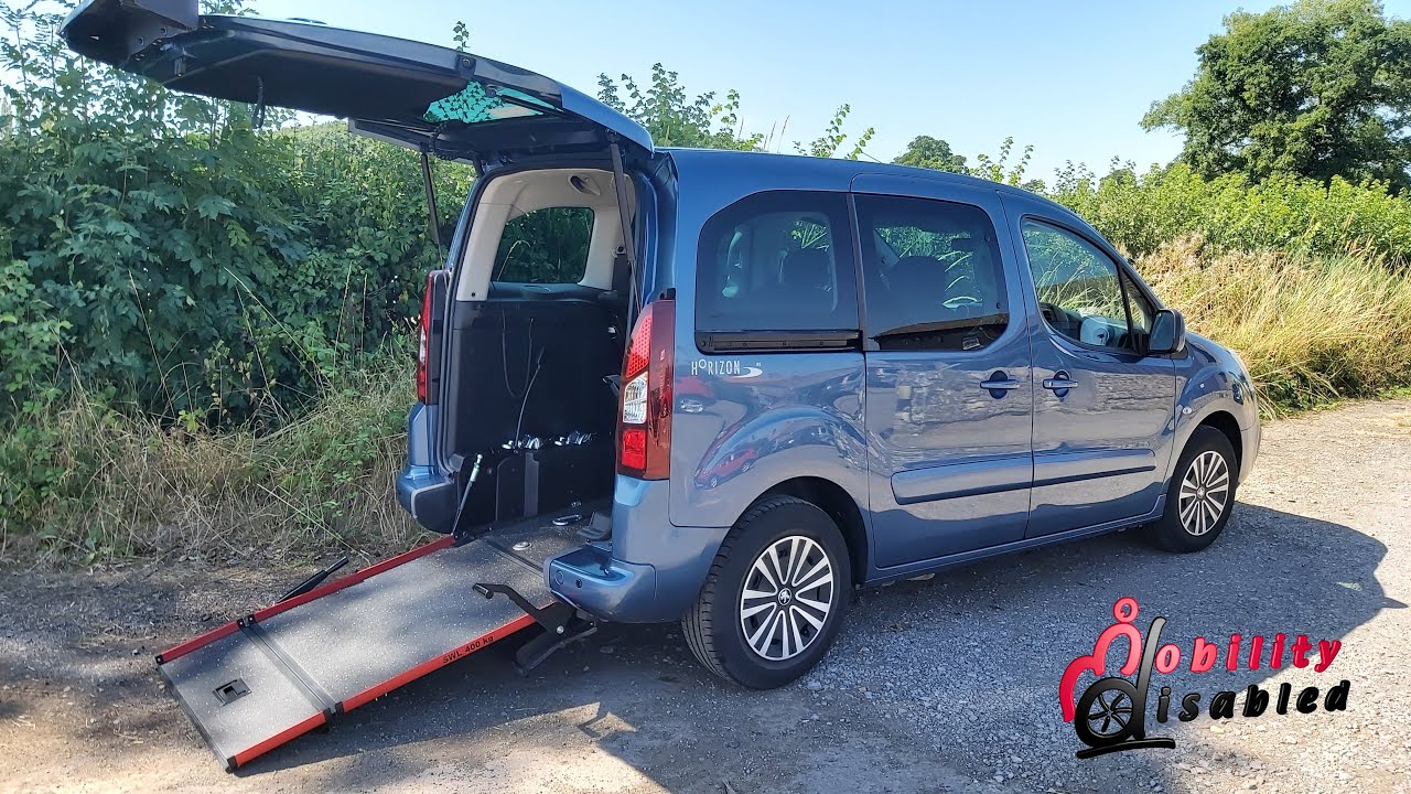 2017 Peugeot Partner Tepee Automatic Wheelchair Accessible Disabled Vehicle WAV