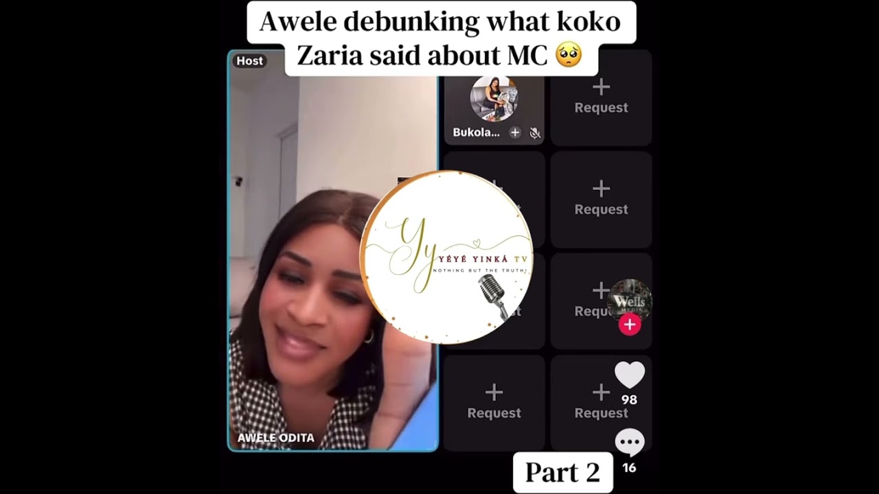 Kokozaria Babymama Awele Odita out to support MC Oluomo against her Babyfather Kokozaria Part 2
