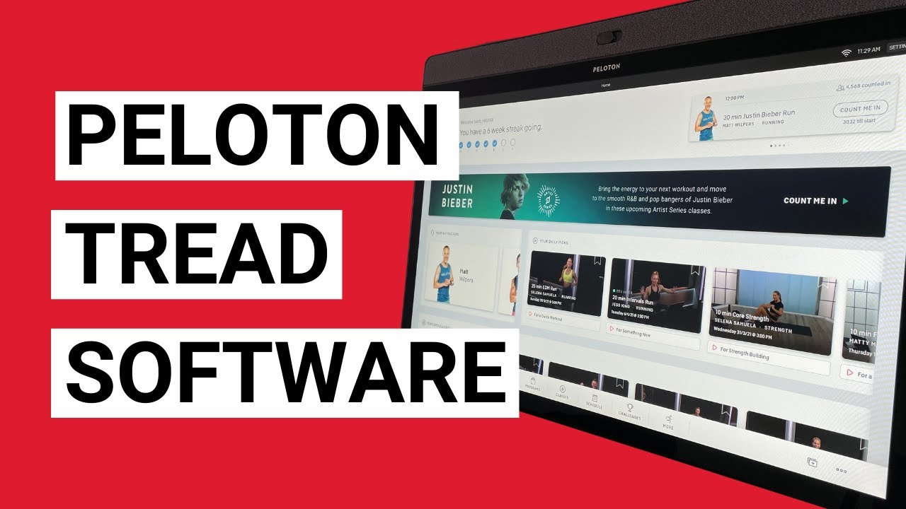 Peloton Tread Software Walkthrough