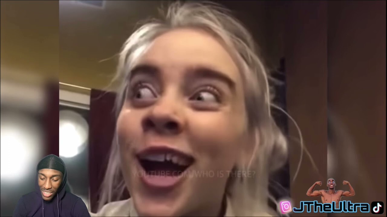 WTF IS WRONG WITH BILLIE 😂Billie Eilish FUNNY MOMENTS *REACTION