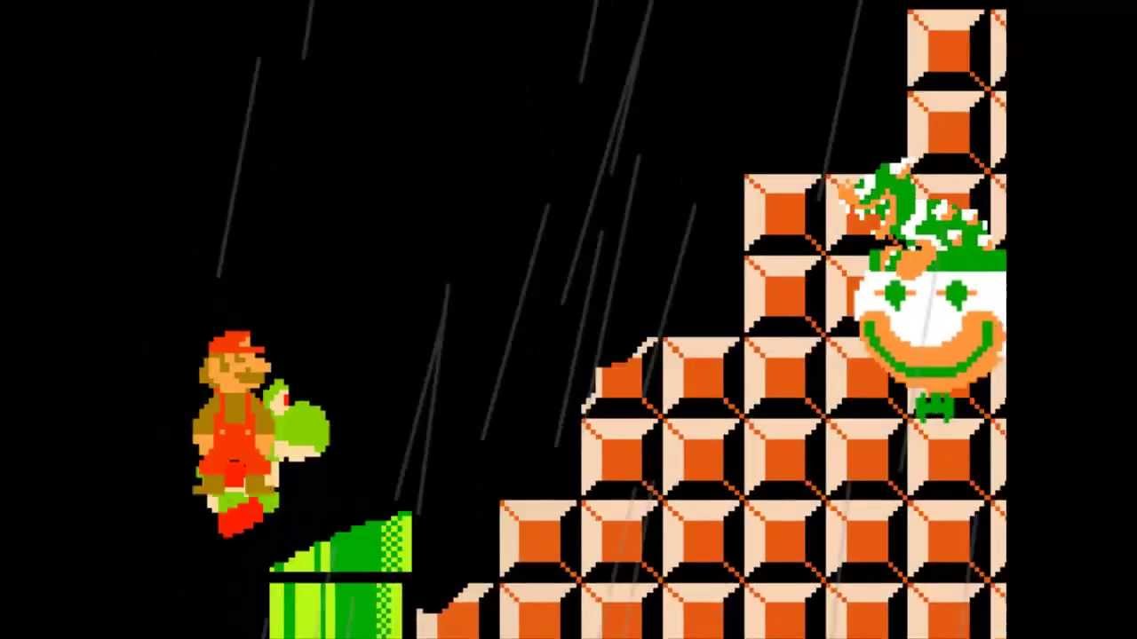 World 1-4 Mario VS Bowser - WMP Cut Edition
