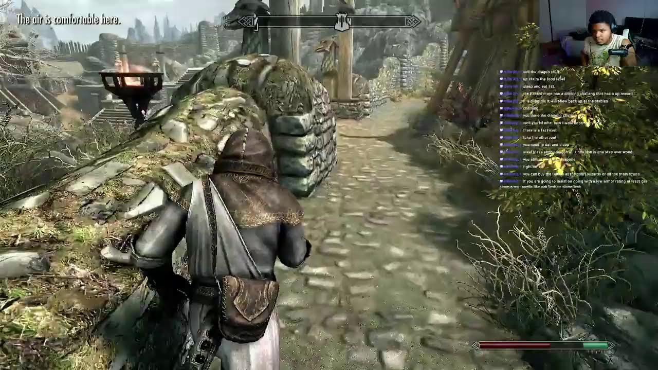 FIRST TIME PLAYING SKYRIM!