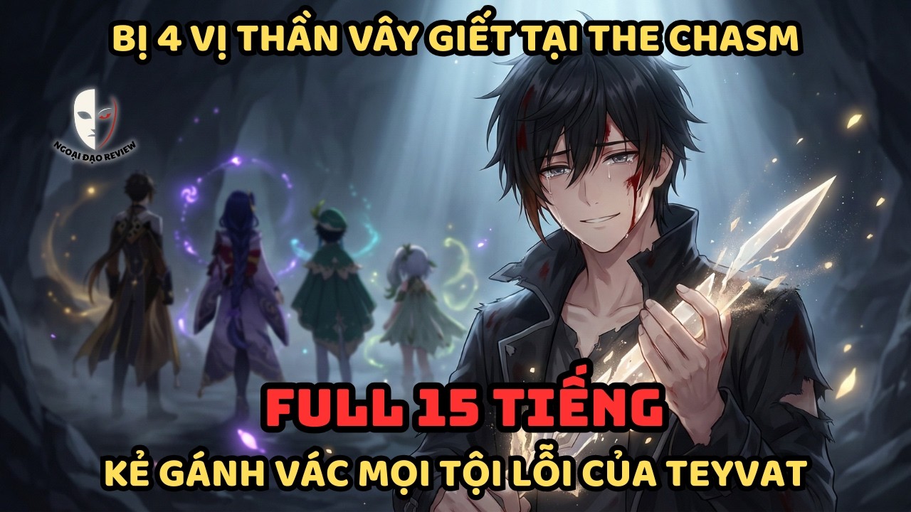 🔥TRỌN BỘ🔥: Genshin IP Fanfic: Bị 4 Vị Thần Vây Giết Tại The Chasm-Kẻ Gánh Vác Mọi Tội Lỗi Của Teyvat