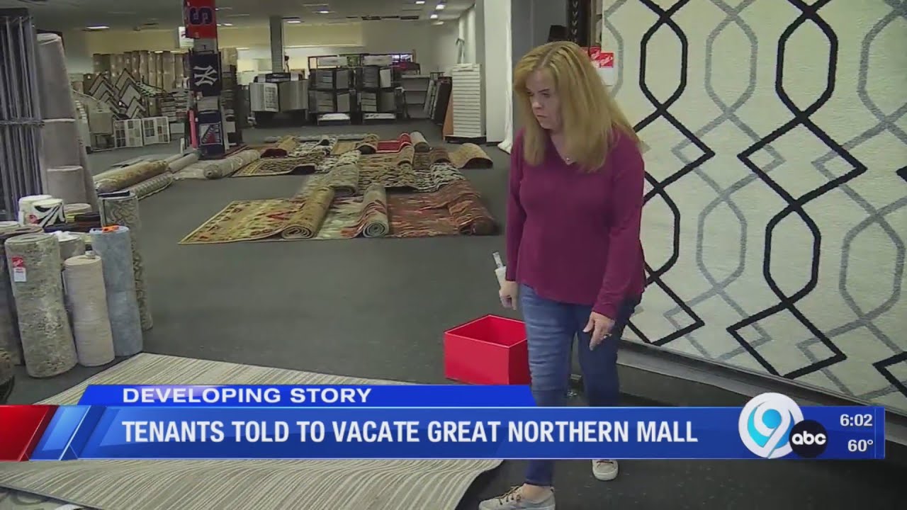 Tenants told to vacate Great Northern Mall
