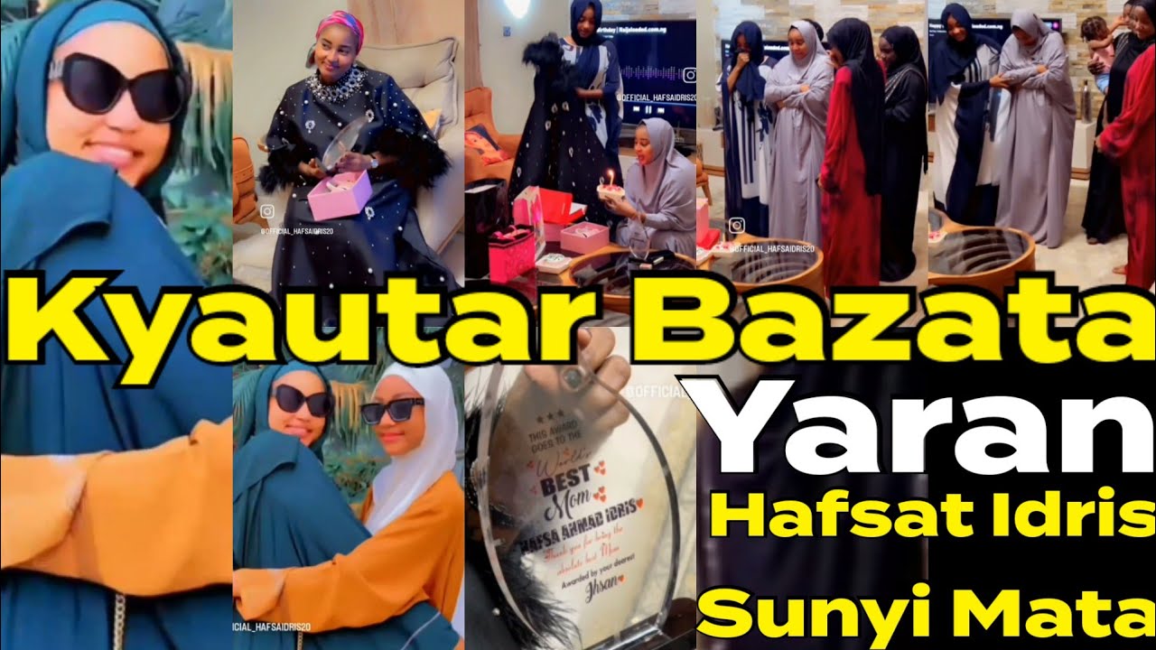 Yaran Jaruma Hafsat Idris sunyi mata kyautar Bazata😍🥰🎊💃 #hausa #kannywood #arewa #hausamusic #duet