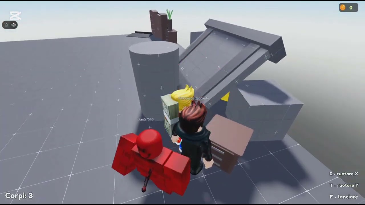 Nascondiamo un morto su roblox con Youcef e Vincenzo.