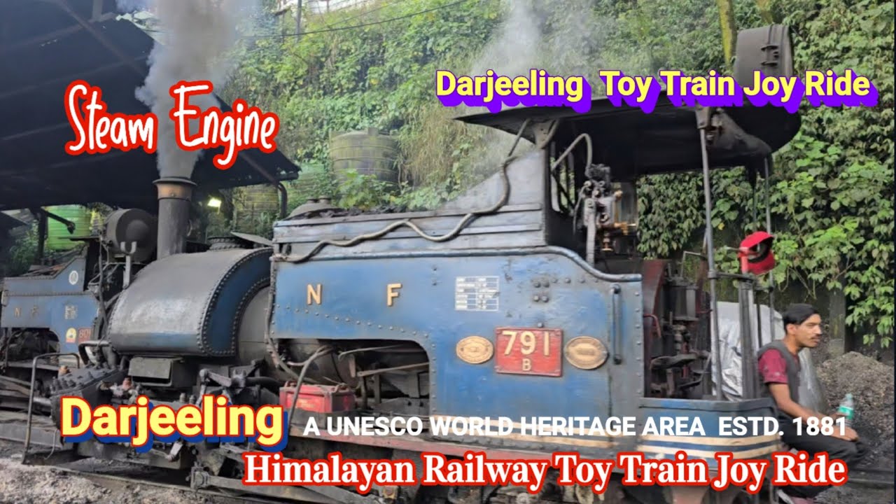 Himalayan Railway | Darjeeling Toytrain Joyride | UNESCO World Heritage Train | Steam Diesel  Engine