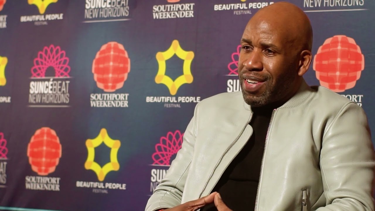 DJ Spoony  talks about his Southport Weekender experiences - Filmed by Mark Schofield